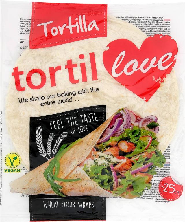TORTILLOVE Tortilla pšeničná