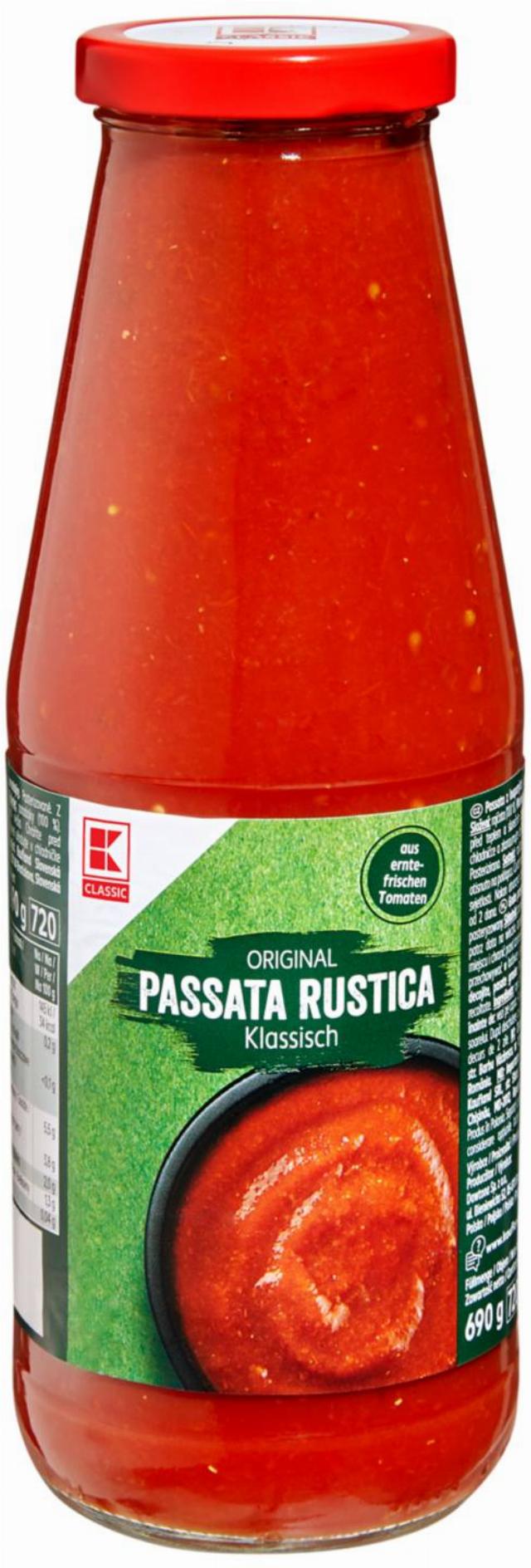 K-CLASSIC Rajčata nahrubo pasírovaná