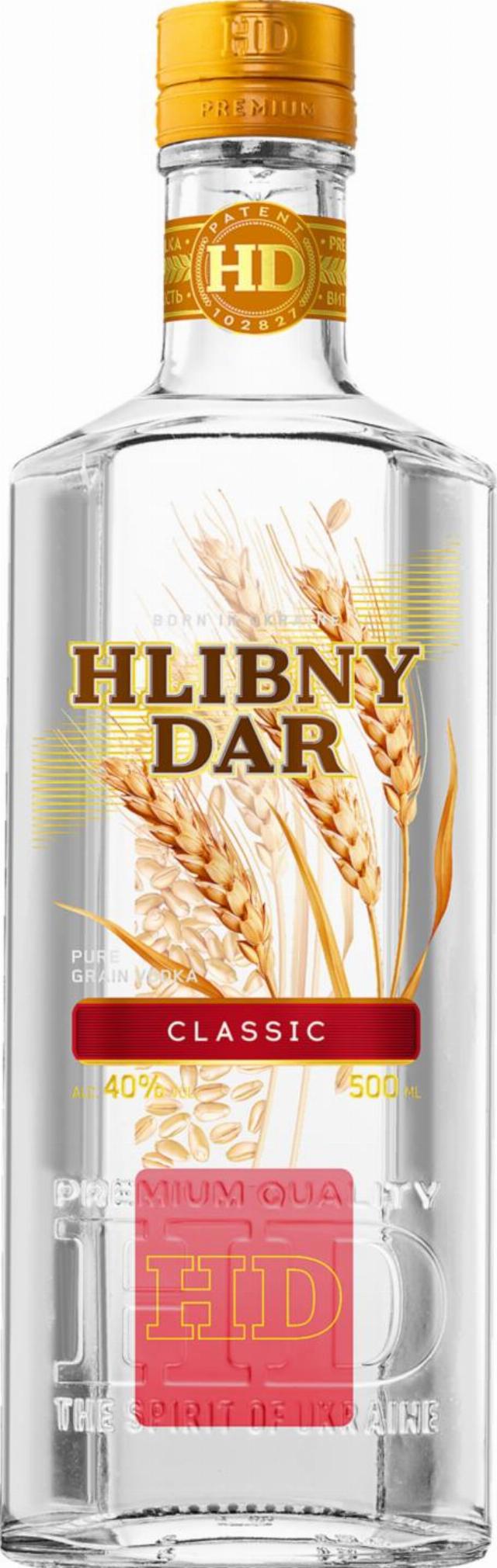 Hlibny Dar Vodka 40% v akci