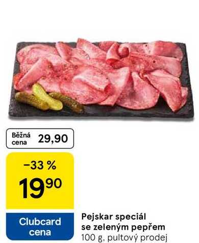 Pejskar speciál se zeleným pepřem, 100 g