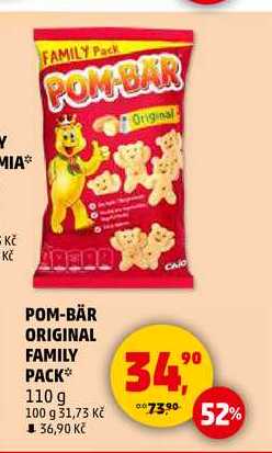 POM-BÄR ORIGINAL FAMILY PACK, 110 g 
