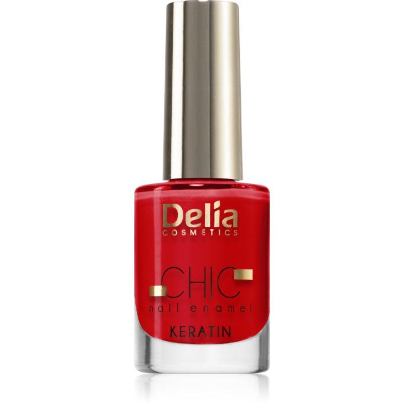 Delia Cosmetics Chic lak na nehty s keratinem odstín Radiant 08 11 ml