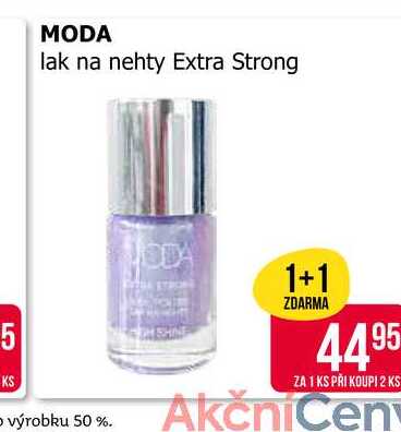MODA lak na nehty Extra Strong 