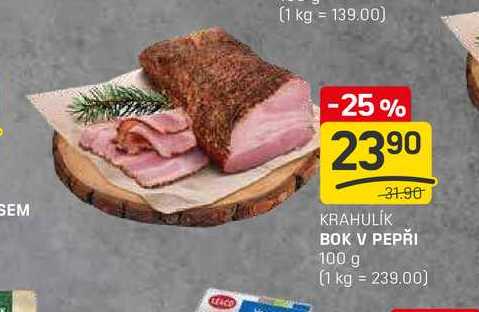BOK V PEPŘI 100g