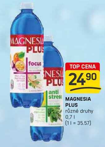 MAGNESIA PLUS různé druhy 0,7l
