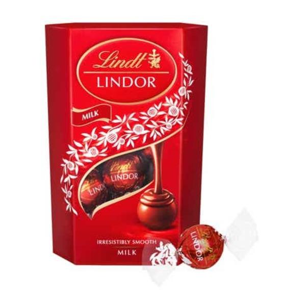 Lindt Lindor Mléčná čokoláda s jemnou krémovou náplní