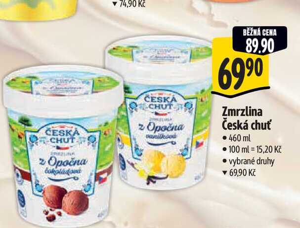  Zmrzlina Česká chuť  460 ml  