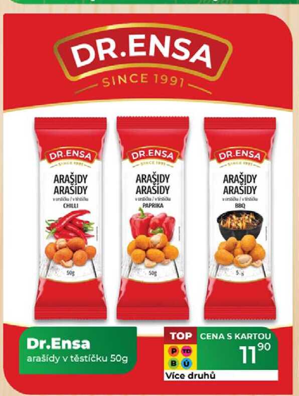 Dr.Ensa arašídy v těstíčku 50g 
