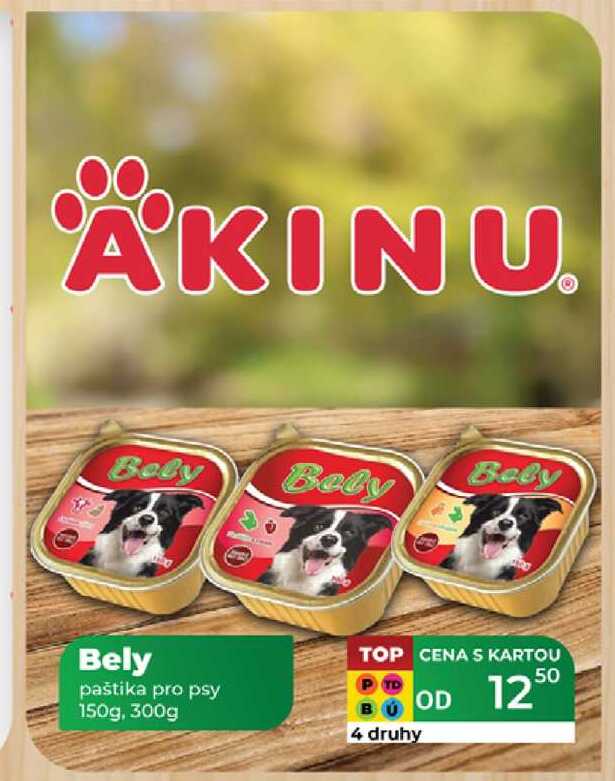 Bely paštika pro psy 150g, 300g 