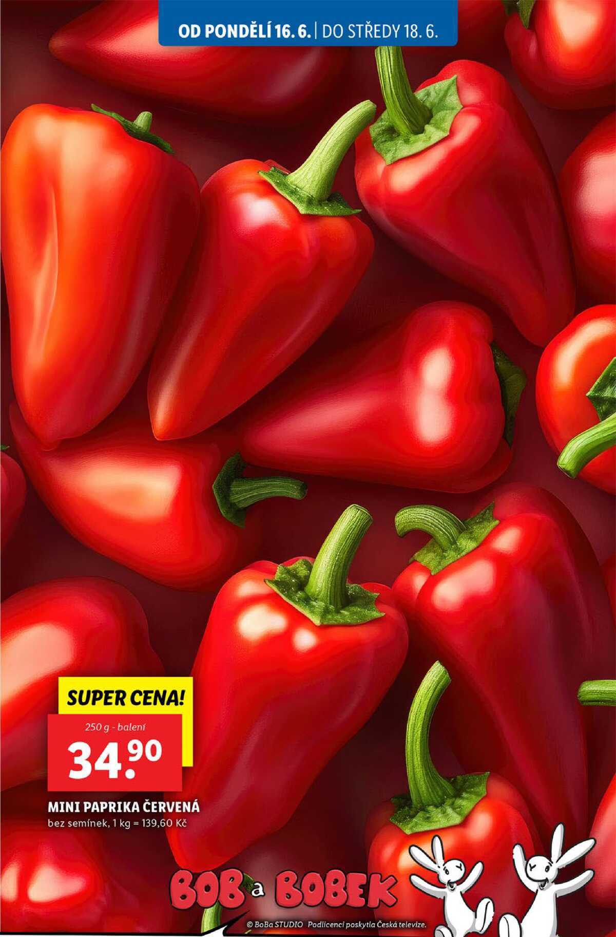 MINI PAPRIKA ČERVENÁ, 250 g