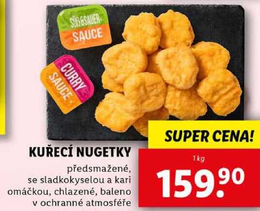 KUŘECÍ NUGETKY, 1 kg 