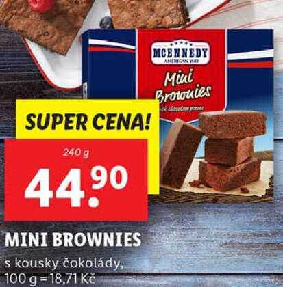 MINI BROWNIES, 240 g