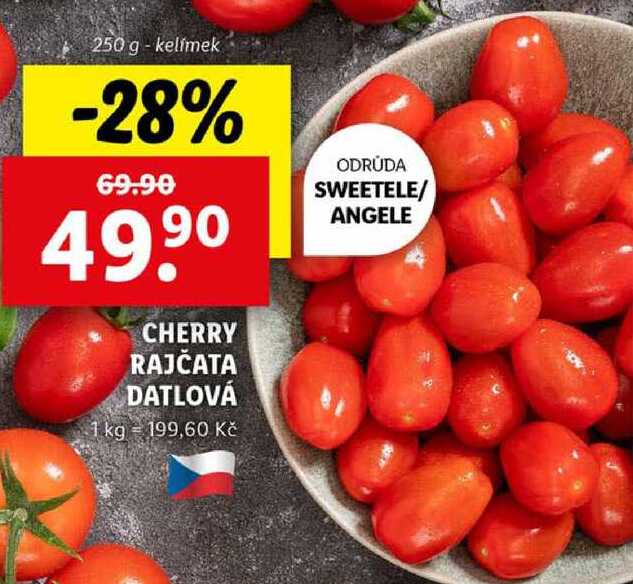 CHERRY RAJČATA DATLOVÁ, 250 g