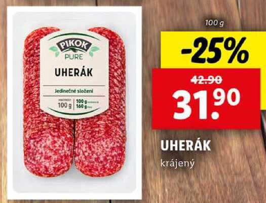 UHERÁK, 100 g