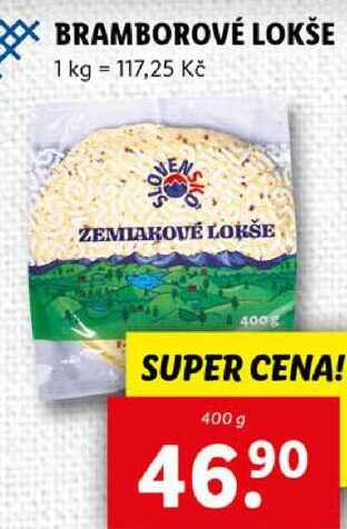 BRAMBOROVÉ LOKŠE, 400 g
