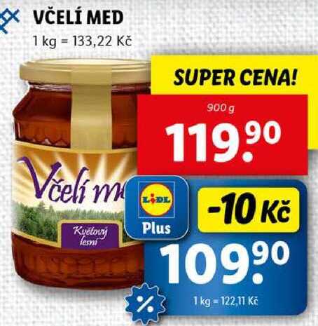 VČELÍ MED, 900 g