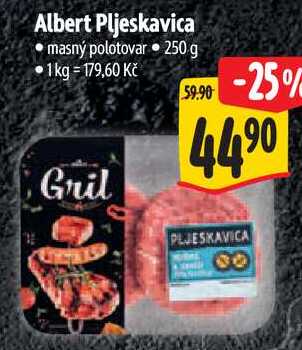 Albert Pljeskavica, 250 g