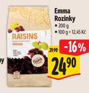 Emma Rozinky, 200 g 