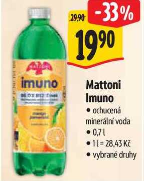 Mattoni Imuno, 0,7 l