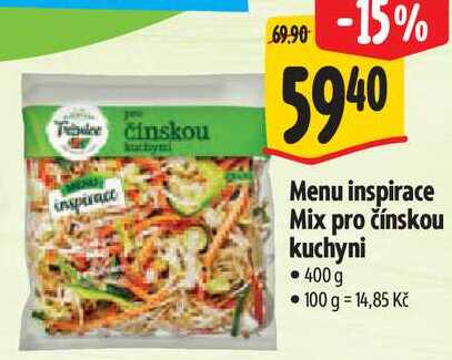Menu inspirace Mix pro čínskou kuchyni, 400 g