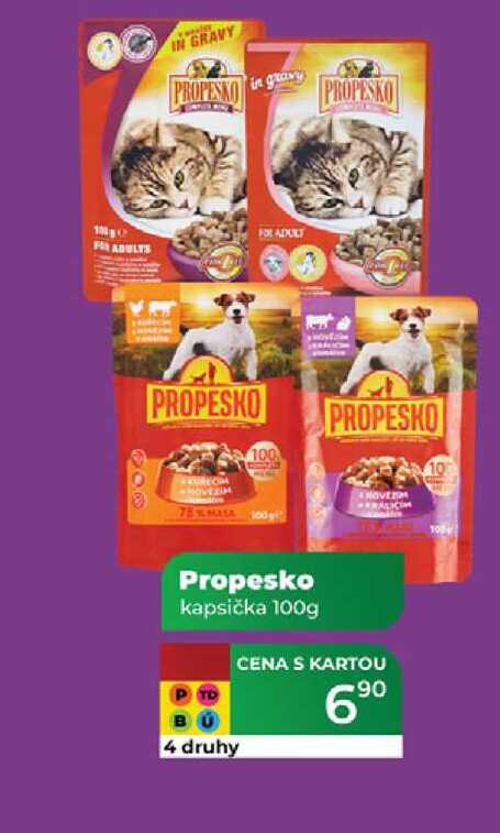 Propesko kapsička 100g 