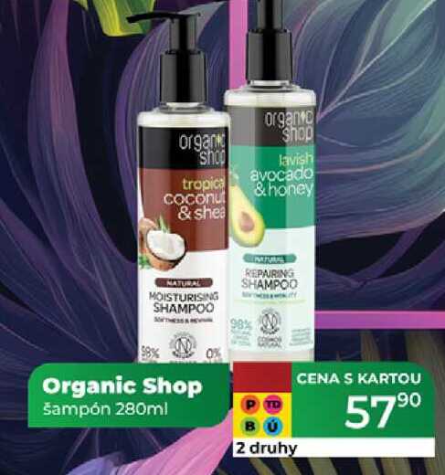 Organic Shop šampón 280ml 