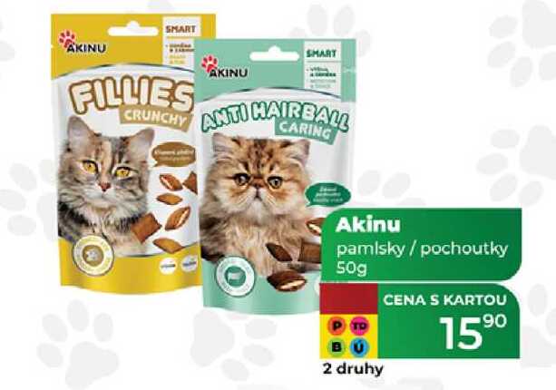 Akinu pamlsky / pochoutky 50g 