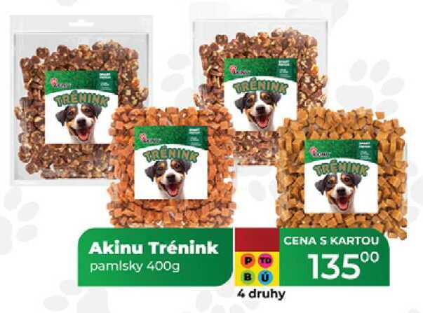 Akinu Trénink pamlsky 400g