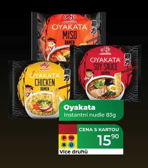 Oyakata Instantní nudle 83g 