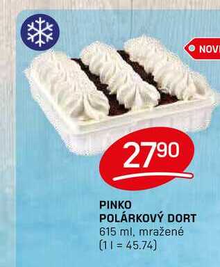 PINKO POLÁRKOVÝ DORT 615 ml, mražené