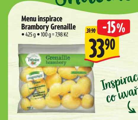 Menu inspirace Brambory Grenaille 425 g  