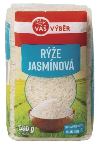 VÁŠ VÝBĚR Rýže jasmínová, 500 g