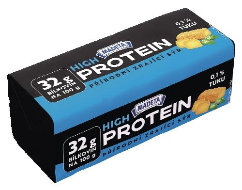 Madeta Přírodní zrající sýr high protein, 90 g