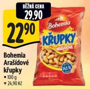 Bohemia Arašídové křupky, 100 g 