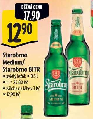 Starobrno BITR, 0,5 l