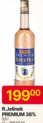 R.Jelínek PREMIUM 38% 0,5l