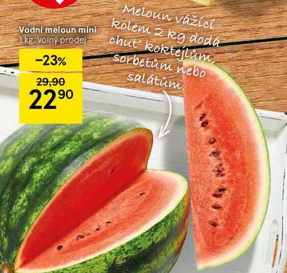 Vodní meloun mini, 1 kg