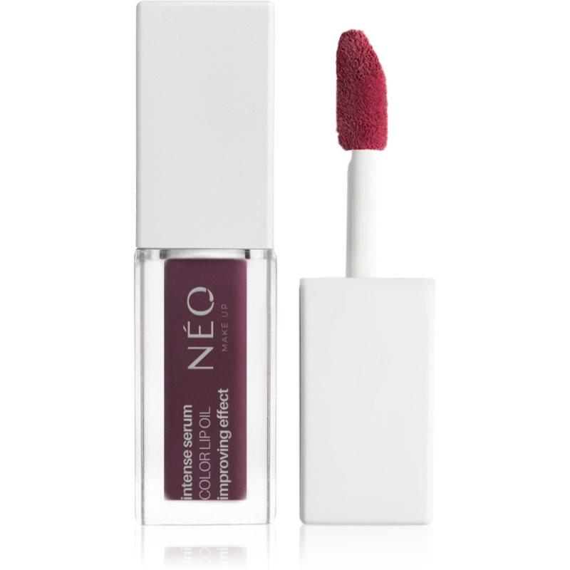 NEO MAKE UP Intense Serum Color Lip Oil lesklá hydratační tekutá rtěnka odstín 04 Classic Rose 4.5 ml