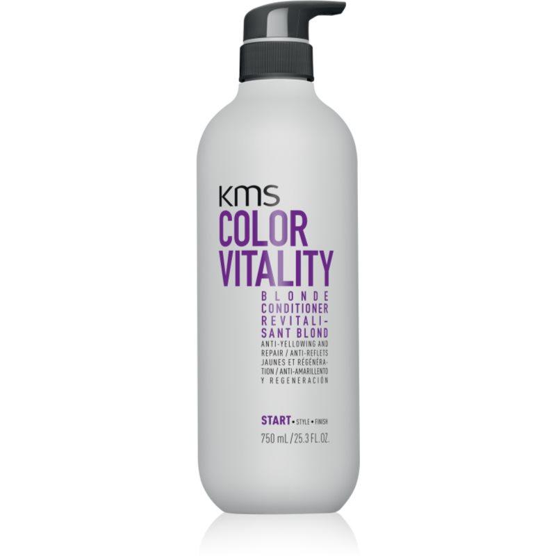 KMS Color Vitality Blonde Conditioner kondicionér pro blond a melírované vlasy 750 ml