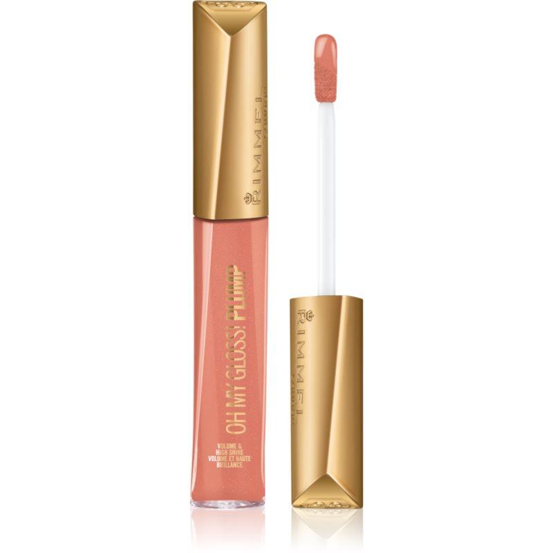Rimmel Oh My Gloss! Plump lesk na rty odstín Peach Pie 6.5 ml