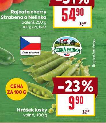 Hrášek lusky volné, 100g