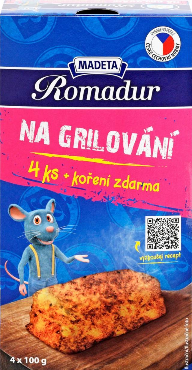 MADETA Romadur na gril měkký zrající sýr