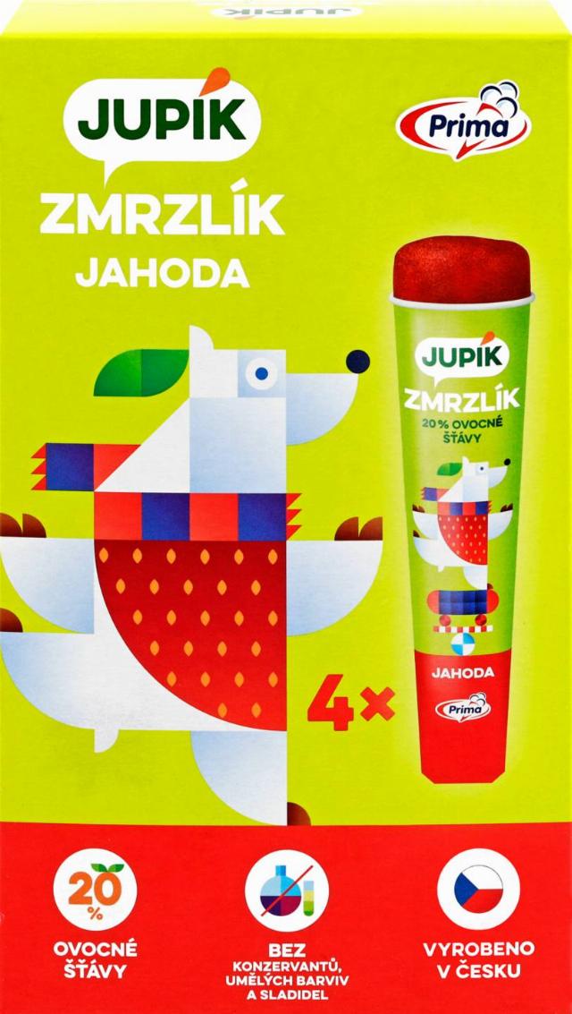 Jupík Jahoda Multipack