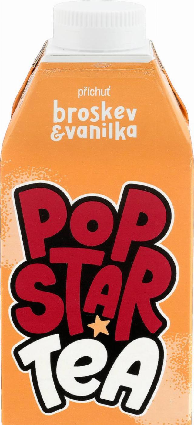 Popstar Ledový čaj broskev a vanilka