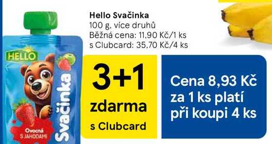 Hello Svačinka, 100 g, více druhů  