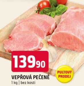 Vepřová pečeně bez kosti 1kg