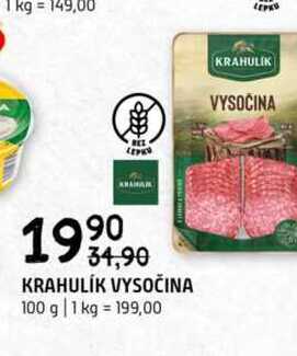 Krahulík Vysočina 100g