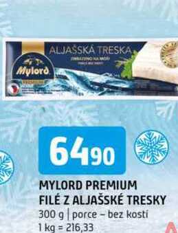 Mylord premium filé z aljaššké tresky 300 g porce-bez kostí