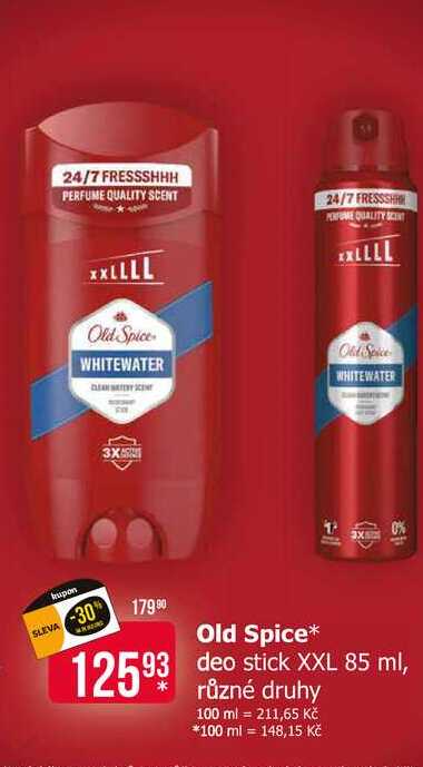 Old Spice gelový deodorant 85ml, vybrané druhy
