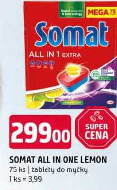 Somat 75 ks tablety do myčky 